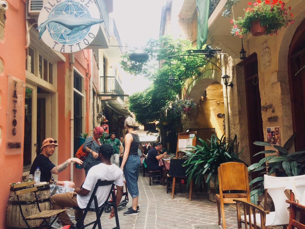 Boho City Hostel Chania  Exteriör bild